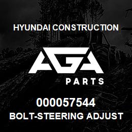 000057544 Hyundai Construction BOLT-STEERING ADJUST | AGA Parts