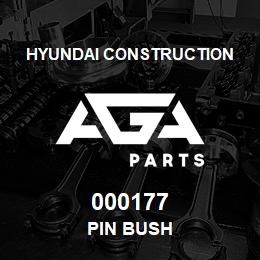 000177 Hyundai Construction PIN BUSH | AGA Parts