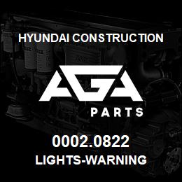 0002.0822 Hyundai Construction LIGHTS-WARNING | AGA Parts