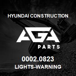 0002.0823 Hyundai Construction LIGHTS-WARNING | AGA Parts