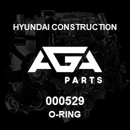 000529 Hyundai Construction O-RING | AGA Parts