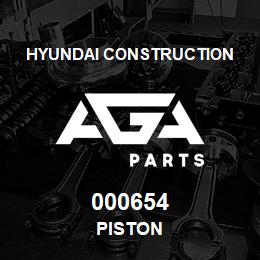 000654 Hyundai Construction PISTON | AGA Parts