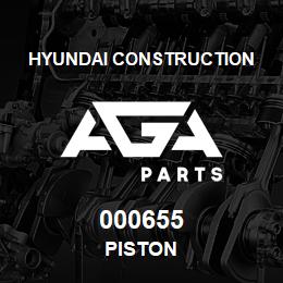 000655 Hyundai Construction PISTON | AGA Parts