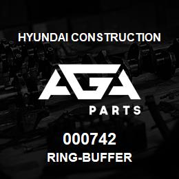 000742 Hyundai Construction RING-BUFFER | AGA Parts