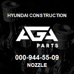 000-944-55-09 Hyundai Construction NOZZLE | AGA Parts