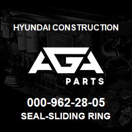 000-962-28-05 Hyundai Construction SEAL-SLIDING RING | AGA Parts