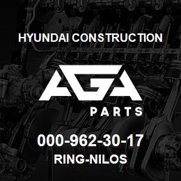 000-962-30-17 Hyundai Construction RING-NILOS | AGA Parts