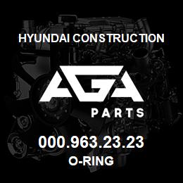 000.963.23.23 Hyundai Construction O-RING | AGA Parts
