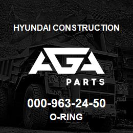 000-963-24-50 Hyundai Construction O-RING | AGA Parts