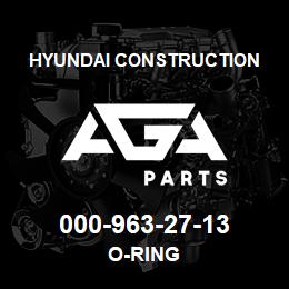 000-963-27-13 Hyundai Construction O-RING | AGA Parts