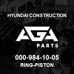 000-984-10-05 Hyundai Construction RING-PISTON | AGA Parts