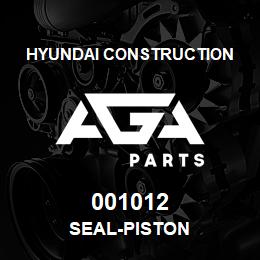 001012 Hyundai Construction SEAL-PISTON | AGA Parts