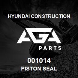 001014 Hyundai Construction PISTON SEAL | AGA Parts