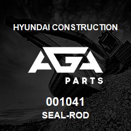 001041 Hyundai Construction SEAL-ROD | AGA Parts