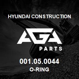 001.05.0044 Hyundai Construction O-RING | AGA Parts