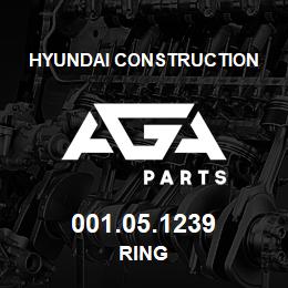 001.05.1239 Hyundai Construction RING | AGA Parts
