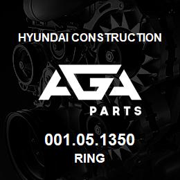 001.05.1350 Hyundai Construction RING | AGA Parts