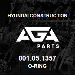 001.05.1357 Hyundai Construction O-RING | AGA Parts