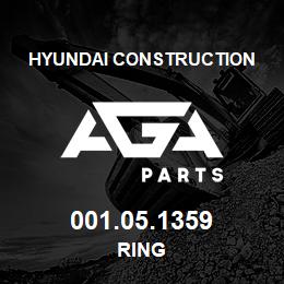 001.05.1359 Hyundai Construction RING | AGA Parts