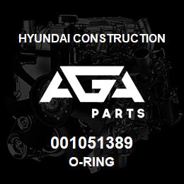 001051389 Hyundai Construction O-RING | AGA Parts