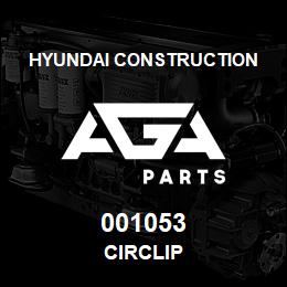 001053 Hyundai Construction CIRCLIP | AGA Parts