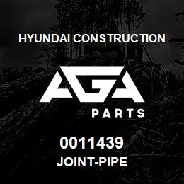0011439 Hyundai Construction JOINT-PIPE | AGA Parts