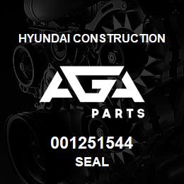 001251544 Hyundai Construction SEAL | AGA Parts