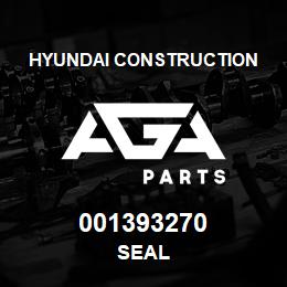 001393270 Hyundai Construction SEAL | AGA Parts