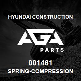 001461 Hyundai Construction SPRING-COMPRESSION | AGA Parts