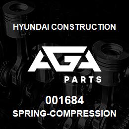 001684 Hyundai Construction SPRING-COMPRESSION | AGA Parts