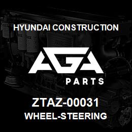 ZTAZ-00031 Hyundai Construction WHEEL-STEERING | AGA Parts