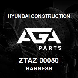 ZTAZ-00050 Hyundai Construction HARNESS | AGA Parts