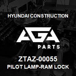 ZTAZ-00055 Hyundai Construction PILOT LAMP-RAM LOCK | AGA Parts