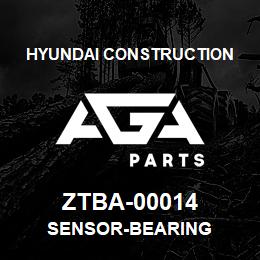 ZTBA-00014 Hyundai Construction SENSOR-BEARING | AGA Parts