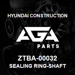 ZTBA-00032 Hyundai Construction SEALING RING-SHAFT | AGA Parts