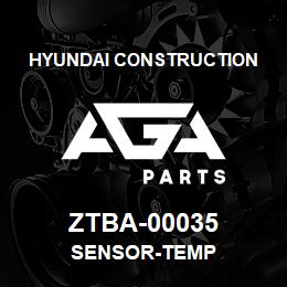 ZTBA-00035 Hyundai Construction SENSOR-TEMP | AGA Parts