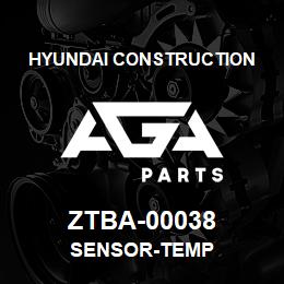 ZTBA-00038 Hyundai Construction SENSOR-TEMP | AGA Parts