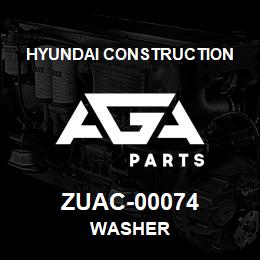 ZUAC-00074 Hyundai Construction WASHER | AGA Parts