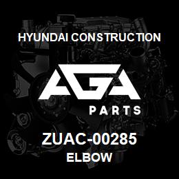 ZUAC-00285 Hyundai Construction ELBOW | AGA Parts