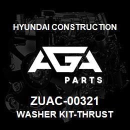 ZUAC-00321 Hyundai Construction WASHER KIT-THRUST | AGA Parts