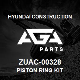 ZUAC-00328 Hyundai Construction PISTON RING KIT | AGA Parts