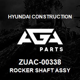 ZUAC-00338 Hyundai Construction ROCKER SHAFT ASSY | AGA Parts