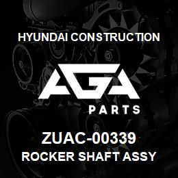 ZUAC-00339 Hyundai Construction ROCKER SHAFT ASSY | AGA Parts