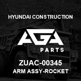 ZUAC-00345 Hyundai Construction ARM ASSY-ROCKET | AGA Parts