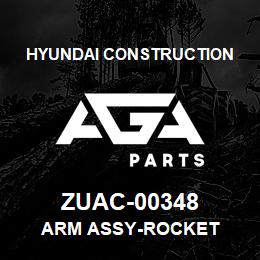 ZUAC-00348 Hyundai Construction ARM ASSY-ROCKET | AGA Parts