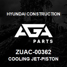 ZUAC-00362 Hyundai Construction COOLING JET-PISTON | AGA Parts