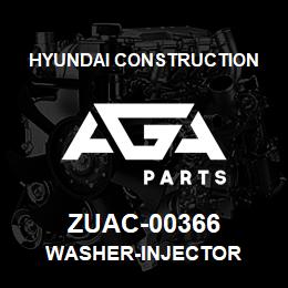 ZUAC-00366 Hyundai Construction WASHER-INJECTOR | AGA Parts