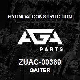 ZUAC-00369 Hyundai Construction GAITER | AGA Parts