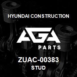 ZUAC-00383 Hyundai Construction STUD | AGA Parts