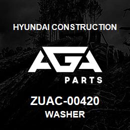 ZUAC-00420 Hyundai Construction WASHER | AGA Parts